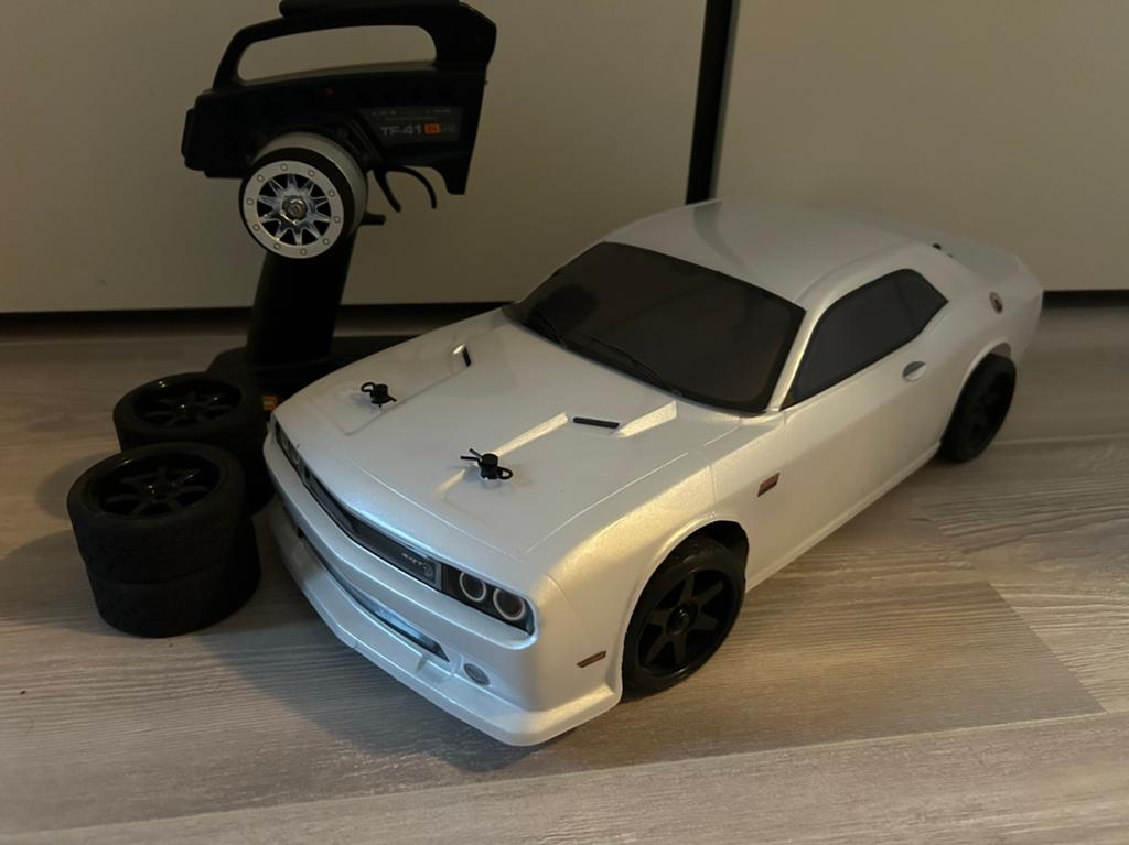 HPI RS4 Sprint 2 Dodge Challenger brushless RTR, Elektro, Ophalen of Verzenden, Zo goed als nieuw, Schaal 1:10