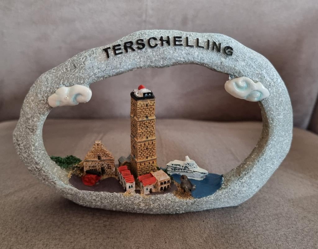 Decoratieding Terschelling, Meerkleurig, Overige materialen, Overige stijlen, Ophalen of Verzenden