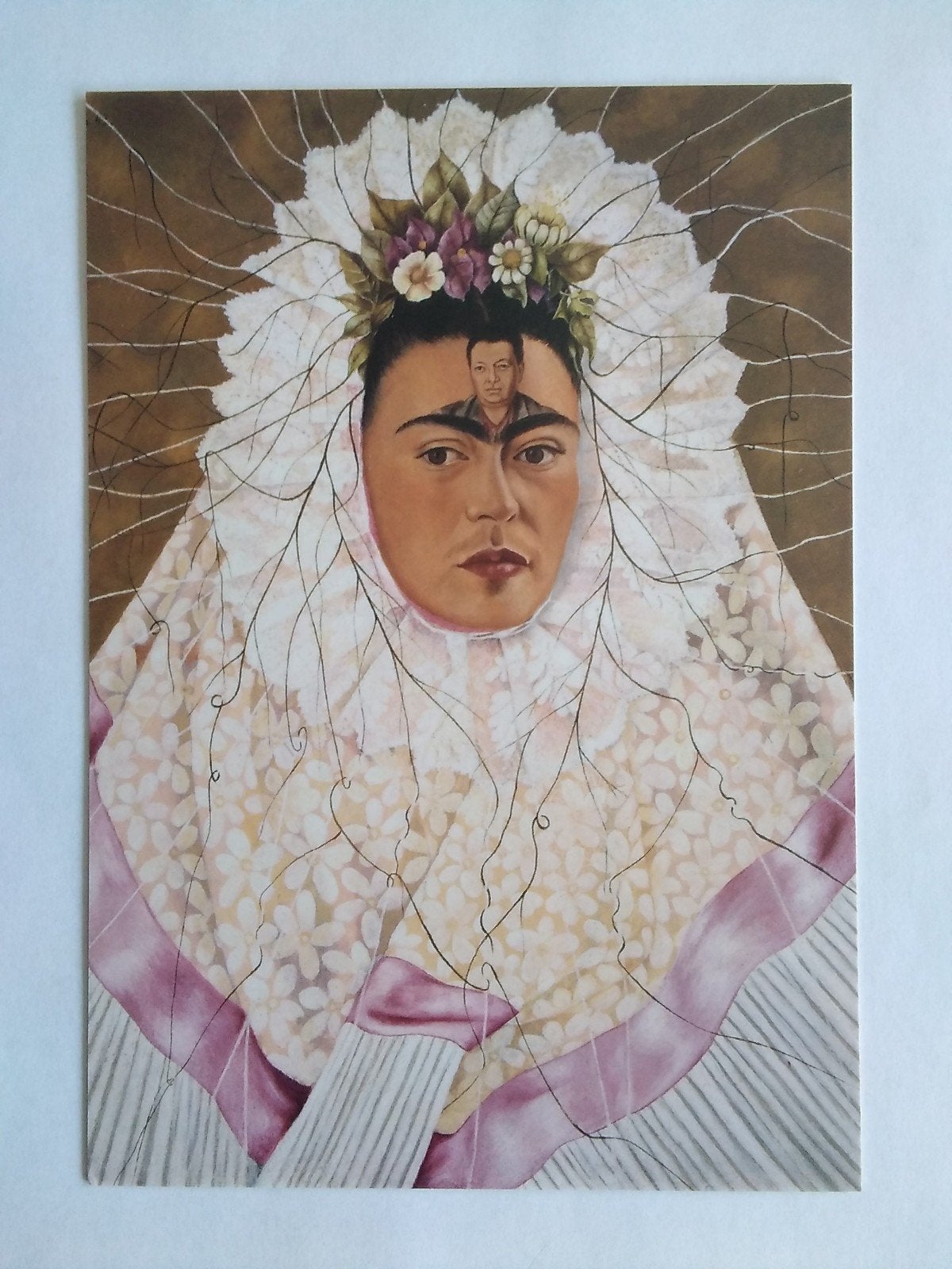 Ansichtkaart Frieda Kahlo Diego on My Mind, Verzenden, 1980 tot heden, Overige thema's