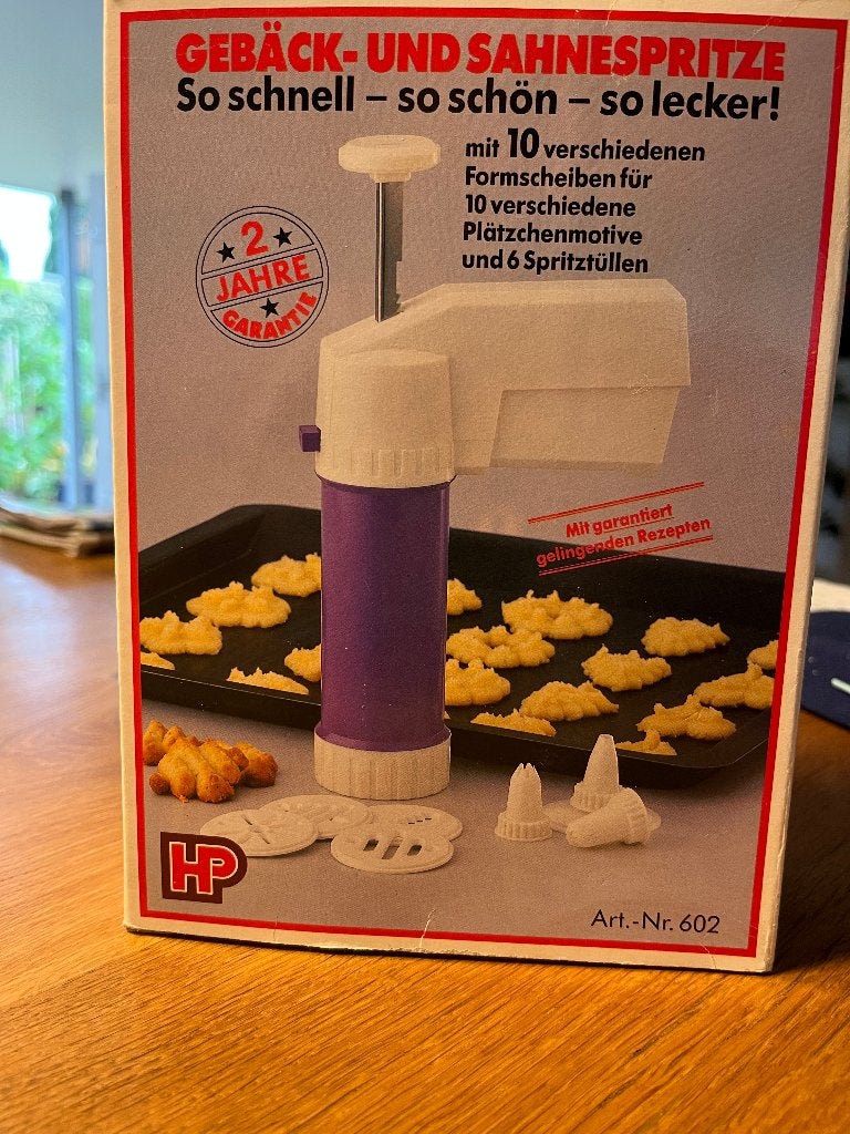 Garneerspuit vintage, Huis en Inrichting, Overige typen, Ophalen of Verzenden, Nieuw, Kunststof