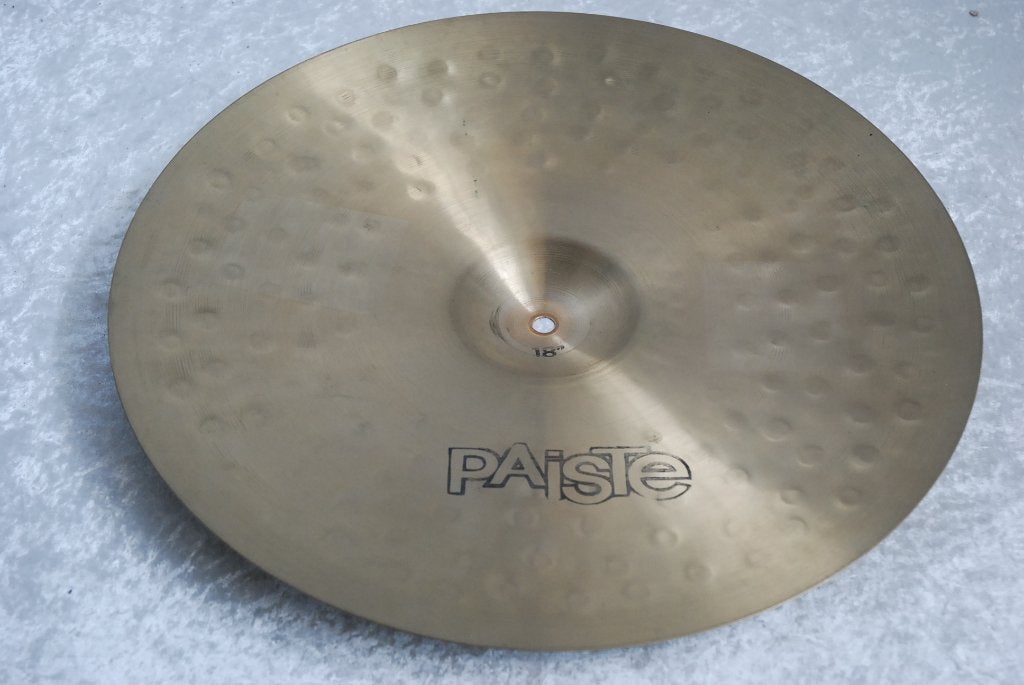 Paiste Sound creation dark ride bekken 1988gr 18 inch, Gebruikt, ., Drums of Percussie, Ophalen of Verzenden