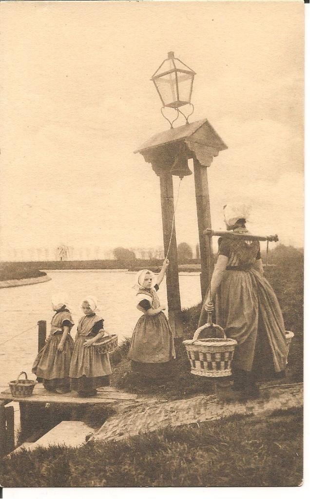 Hallo Over    Zeeland Klederdracht., Ophalen of Verzenden, 1920 tot 1940, Ongelopen, Zeeland