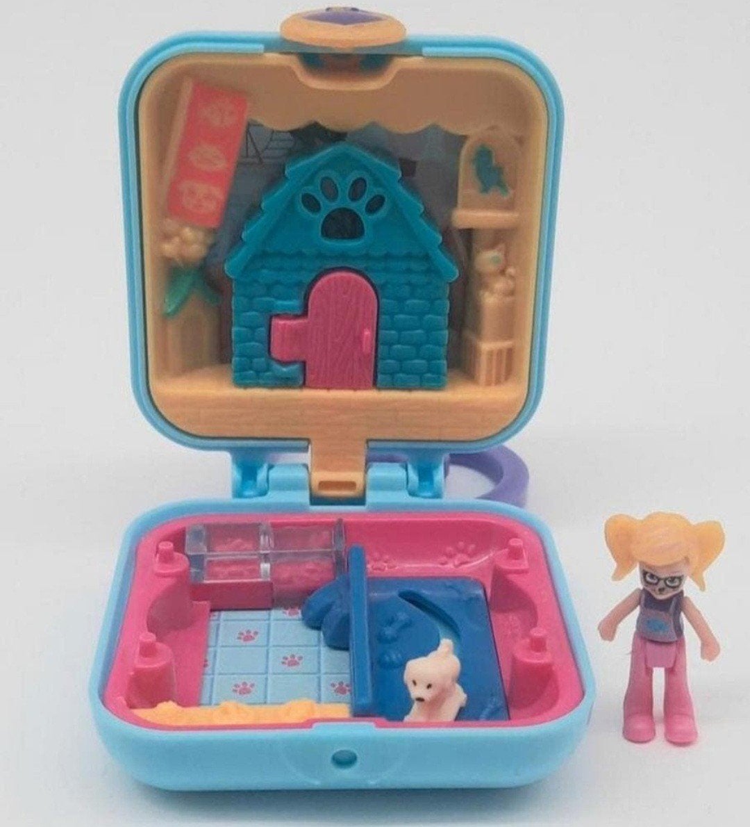 Polly Pocket mini Puppy huis compleet 2019 Mattel, Ophalen of Verzenden, Gebruikt