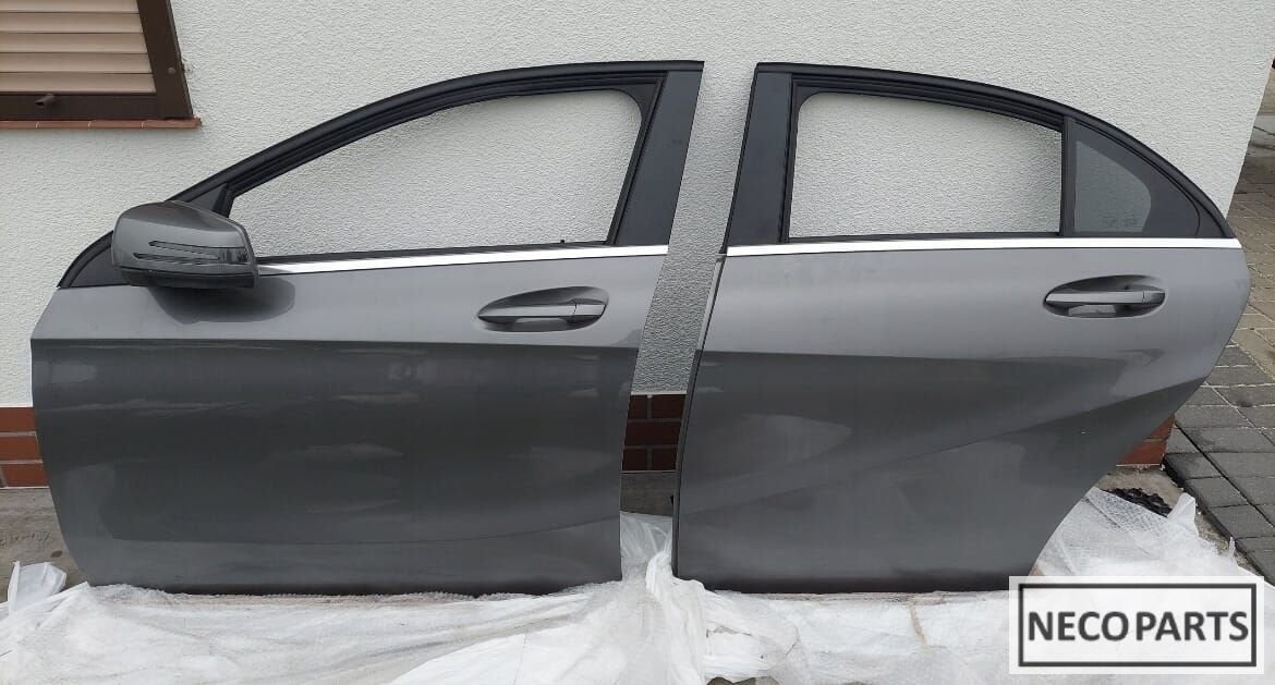 A KLASSE W176 PORTIER DEUR PORTIEREN DEUREN KLEUR 787, Gebruikt, Ophalen of Verzenden, Achter, -