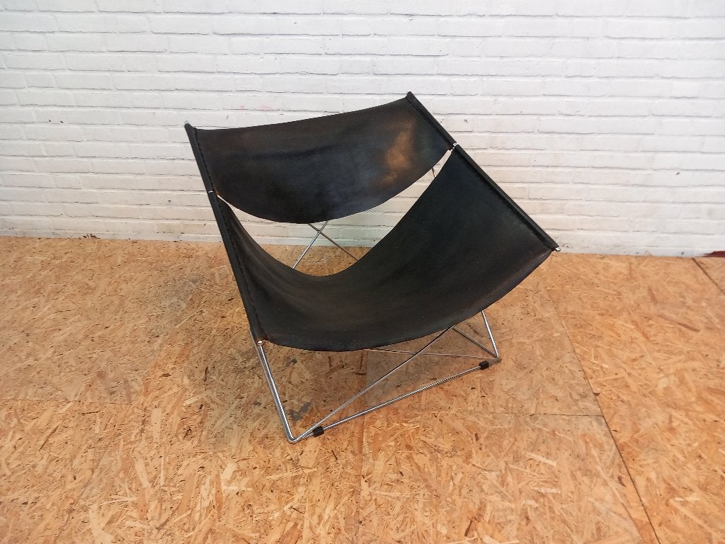 Artifort Butterfly fauteuil, Ophalen of Verzenden, Gebruikt, 75 tot 100 cm, 50 tot 75 cm