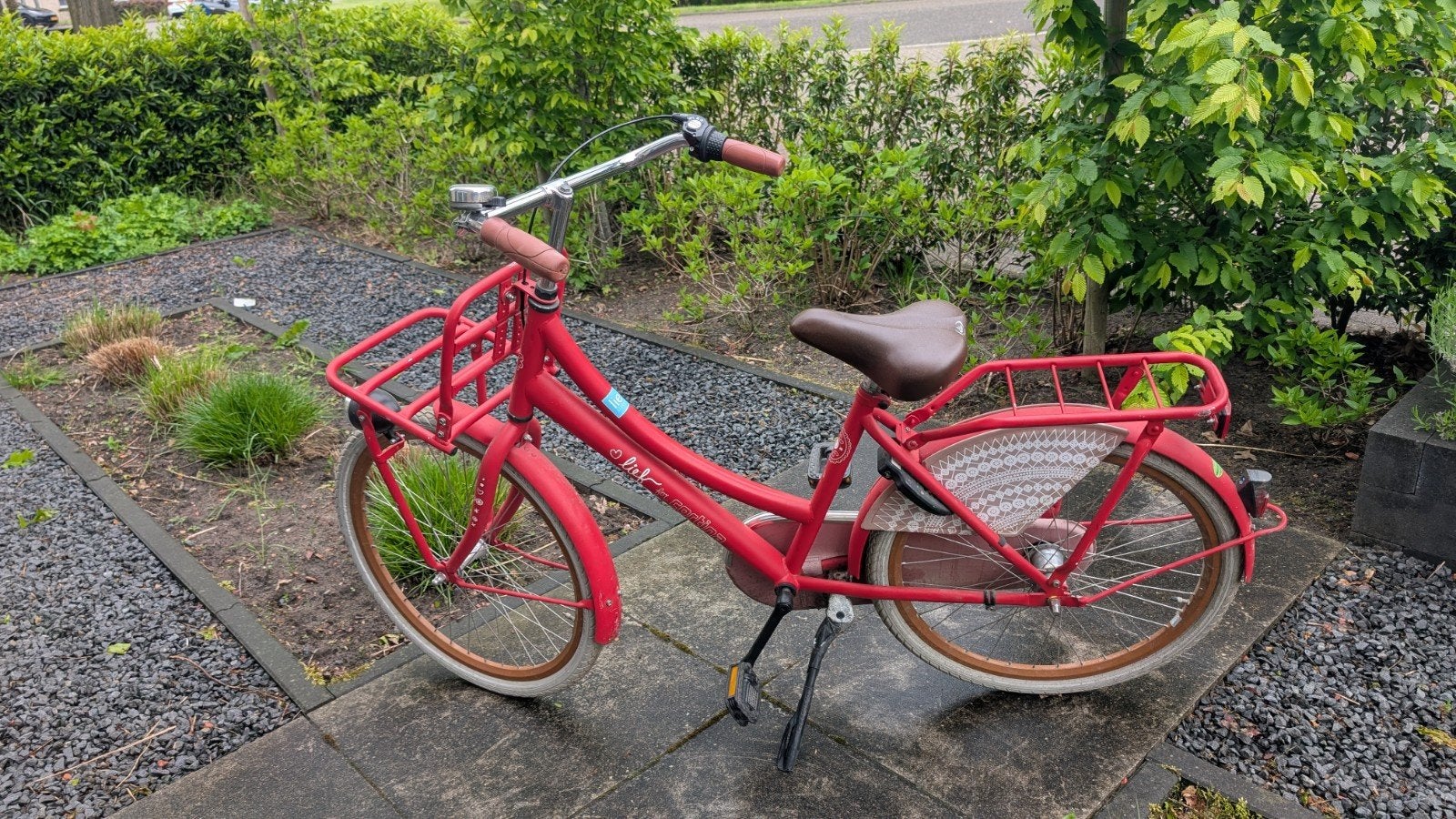Cortina lief meisjesfiets 24 inch, Fietsen en Brommers, Fietsen | Meisjes, Ophalen, Gebruikt, 24 inch