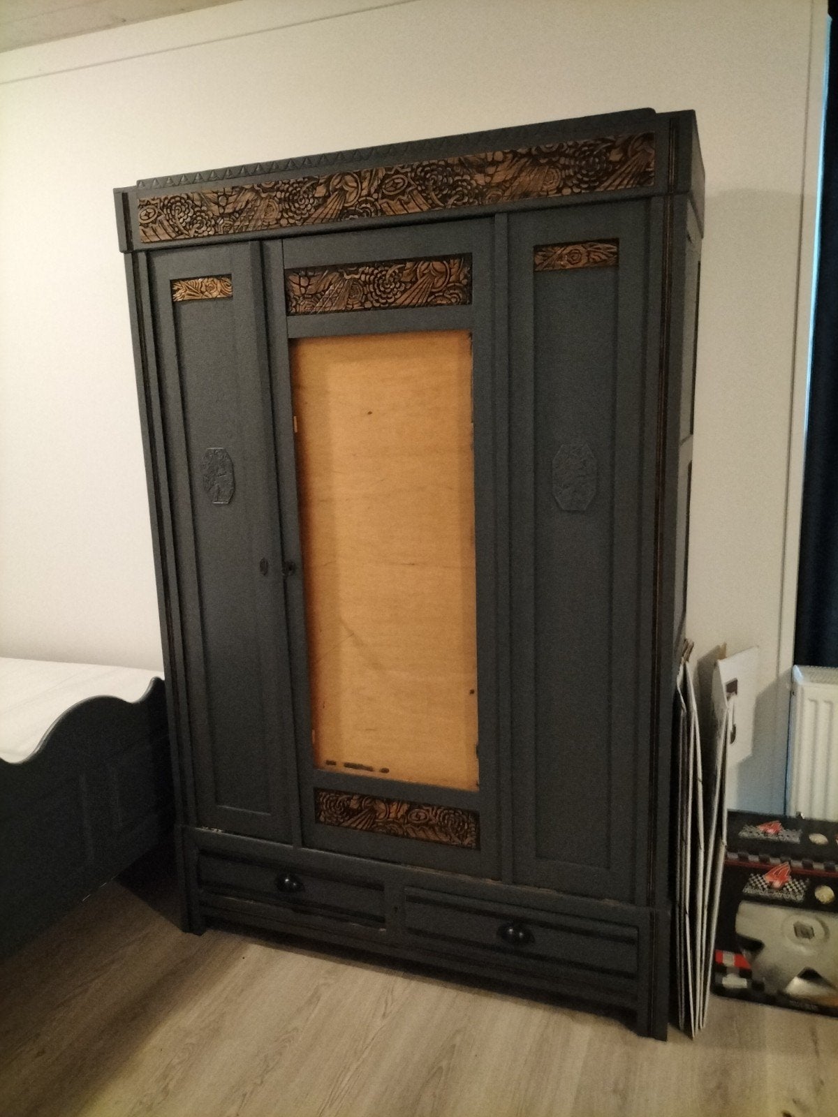 Kledingkast, Huis en Inrichting, Kasten | Kledingkasten, 150 tot 200 cm, 50 tot 75 cm, Ophalen