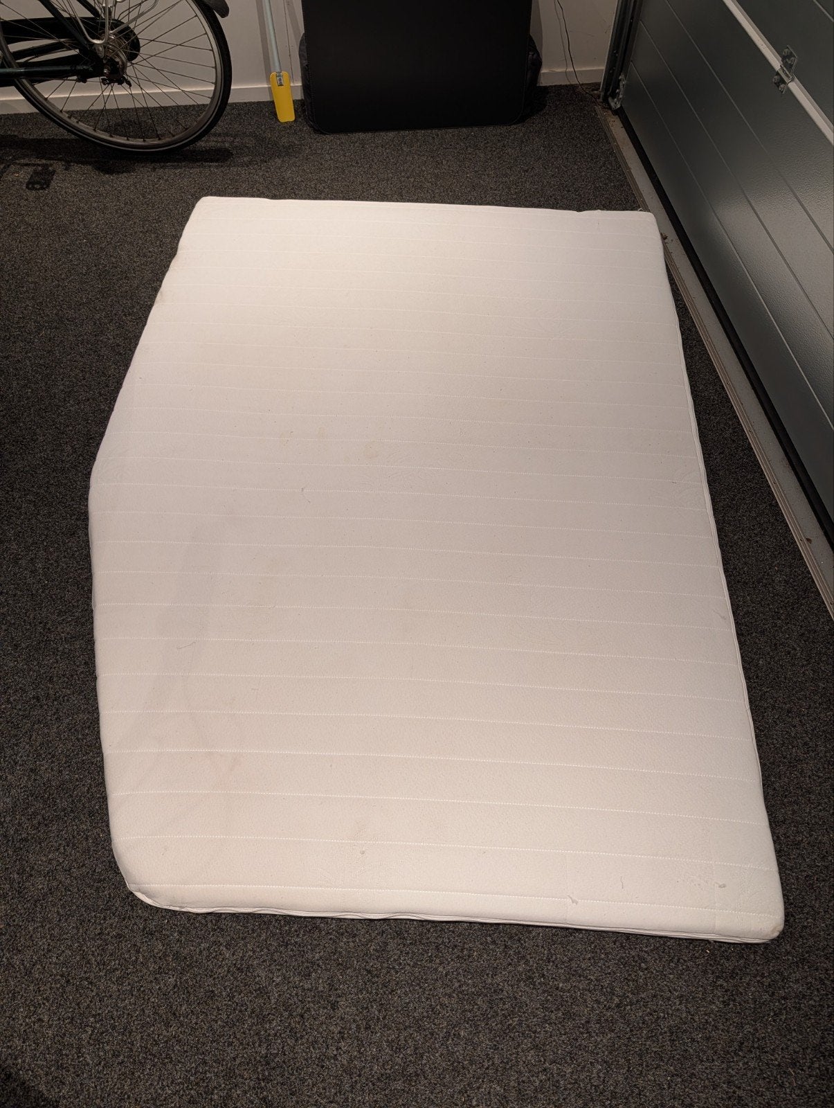 topper Frans bed 200 x140 met afritsbare hoes, Ophalen, Tweepersoons