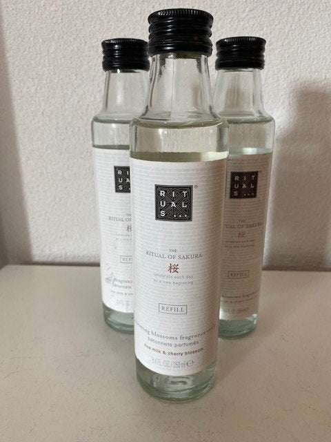 Nieuw Rituals Sakura navulling refill geurstokjes 250 ml, Ophalen of Verzenden, Rituals
