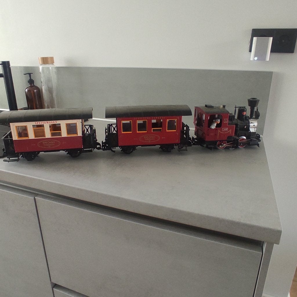 LGB treinset, Hobby en Vrije tijd, Ophalen, Gelijkstroom, LGB, Gebruikt