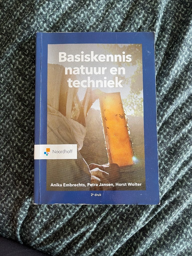 Basiskennis natuur en techniek, Boeken, Studieboeken en Cursussen, Gelezen, Noordhoff, Alpha, HBO