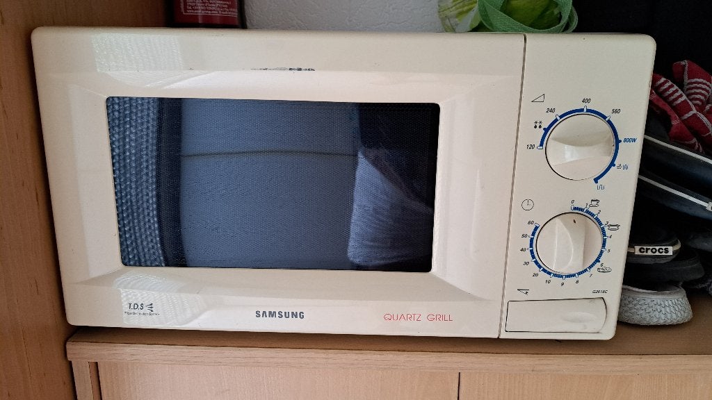 Samsung Magnetron met Quartz Grill - Wit, Ophalen, Samsung, Wit, Overige typen