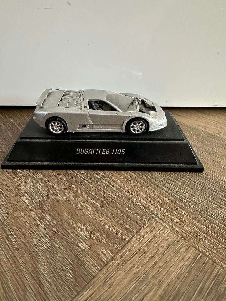 Bugatti EB 110S modelauto met open motorkap, Overige merken, Gebruikt, Auto, 1:32 tot 1:50