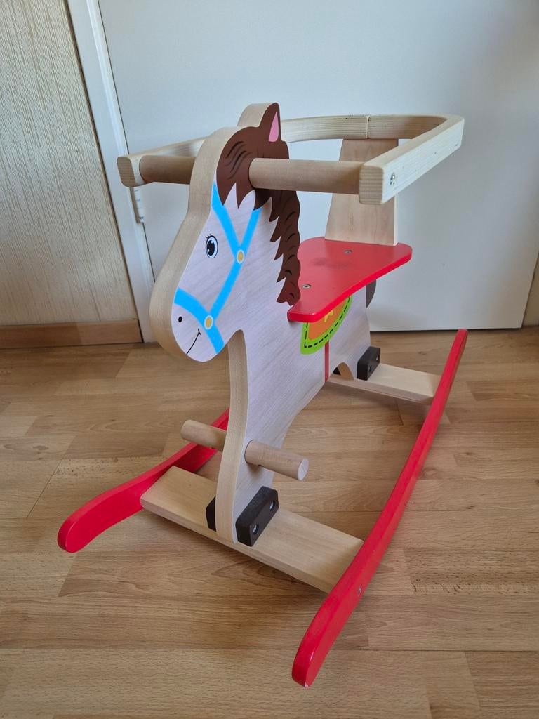 Playtive houten hobbelpaard, Ophalen
