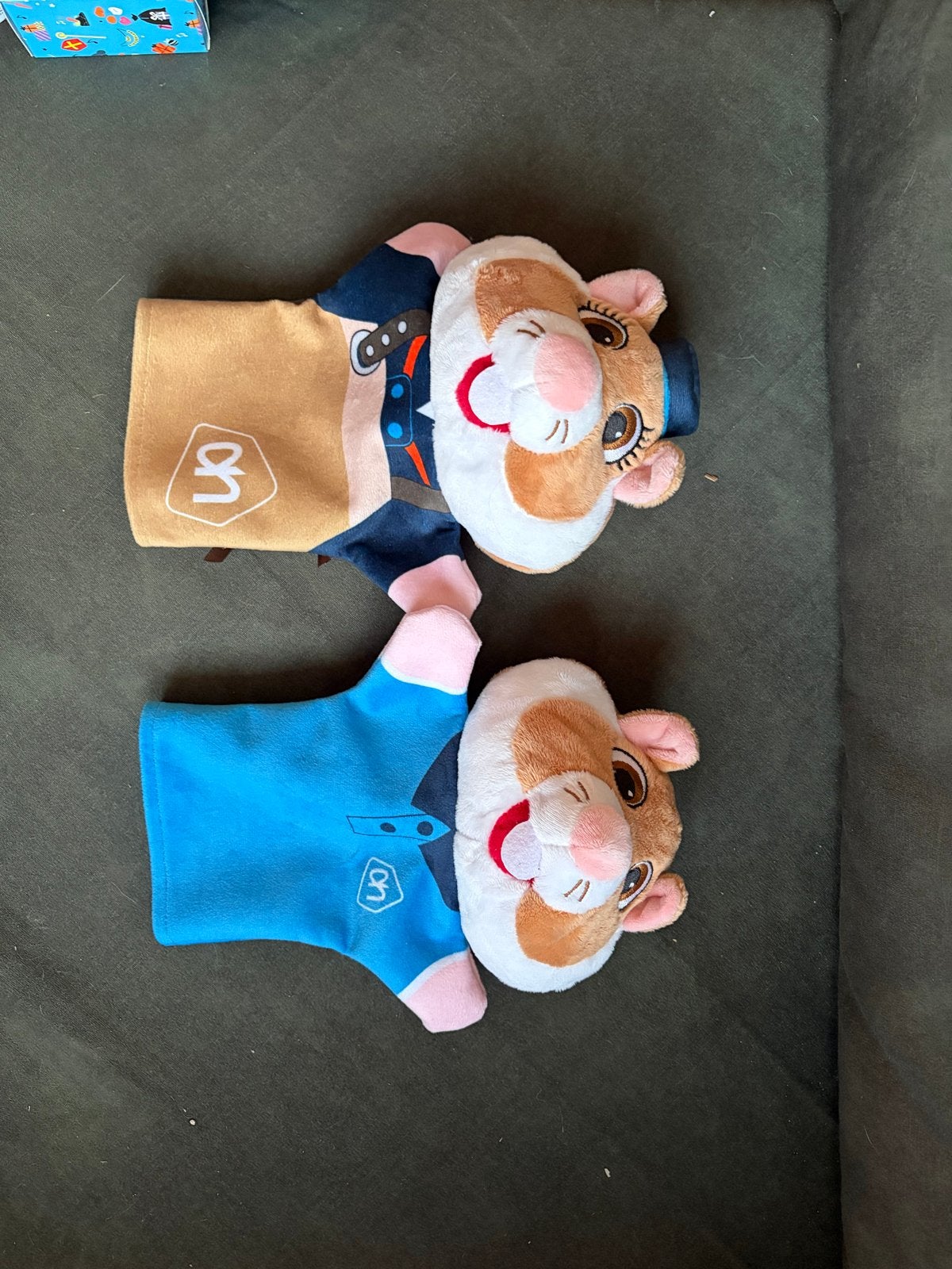 Leuke handpoppen set (2 stuks) Albert Heijn, Ophalen, Zo goed als nieuw, Overige typen