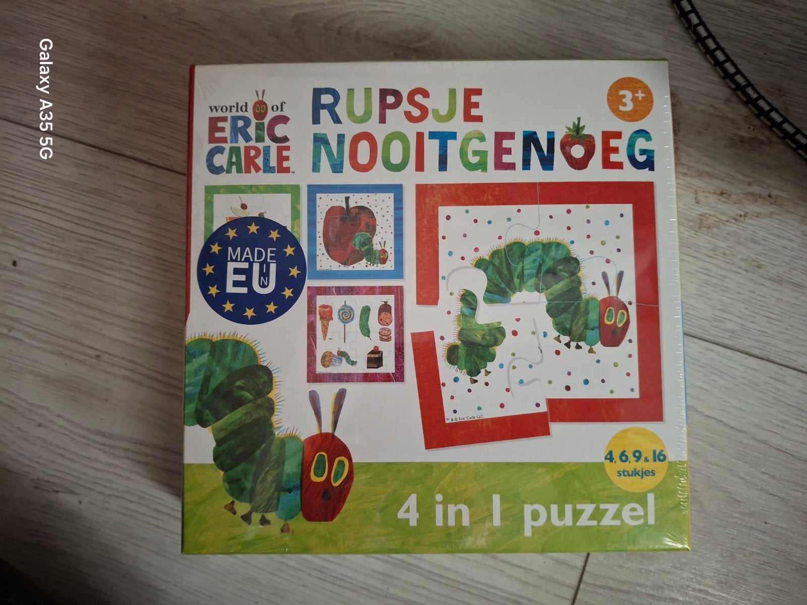 Nieuw Rupsje Nooitgenoeg 4-in-1 Puzzelset Nieuw, Ophalen, Minder dan 10 stukjes, Nieuw, 2 tot 4 jaar