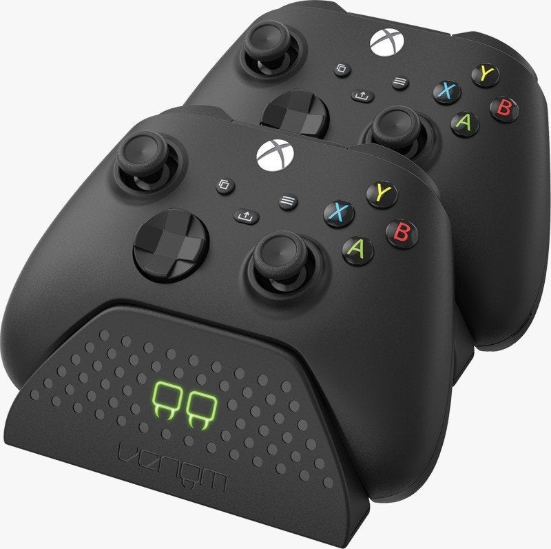 Venom Oplaadstation voor Xbox Controllers (2 controllers), Spelcomputers en Games, Xbox One, Gebruikt, Ophalen of Verzenden, Controller