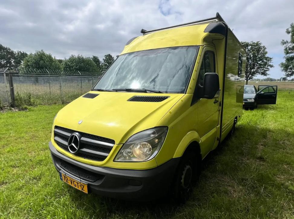 Mercedes-Benz Sprinter 309/311/313/315/318 CDI 2007, Auto's, Automaat, 2816 kg, Zwart, 4 cilinders