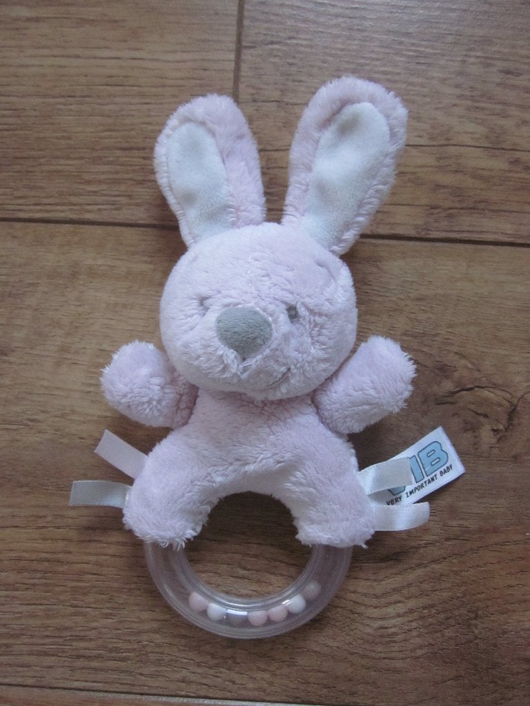 Nova Texant VIB Very Important Baby konijn knuffel rammelaar, Overige merken, Overige karakters, Wasbaar, Ophalen of Verzenden