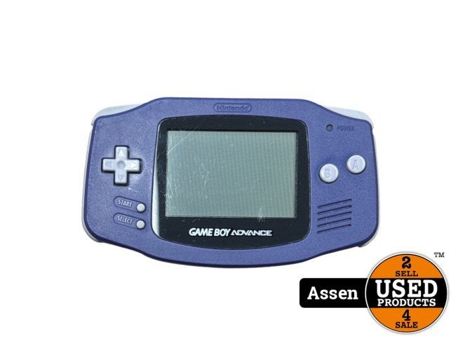 Nintendo Game Boy Advance Paars| Gebruikt | 1 Maand Garantie, Spelcomputers en Games, Nintendo, Zo goed als nieuw, Support@nintendo.com