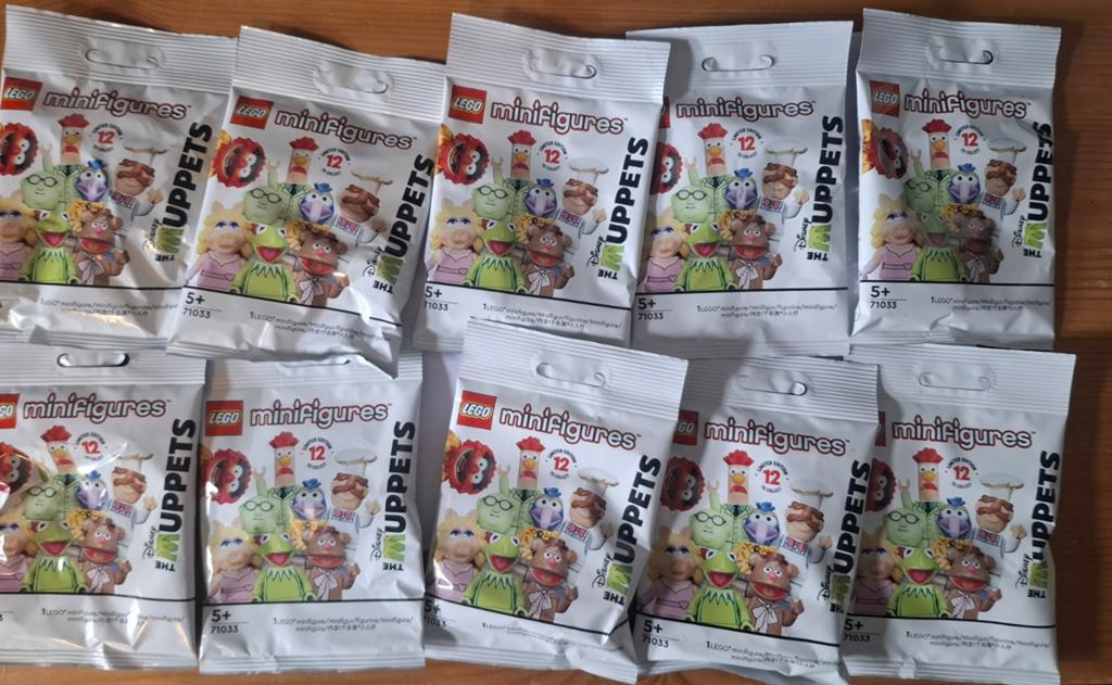 Lego minifiguren 71033 10 zakjes, Ophalen, Nieuw