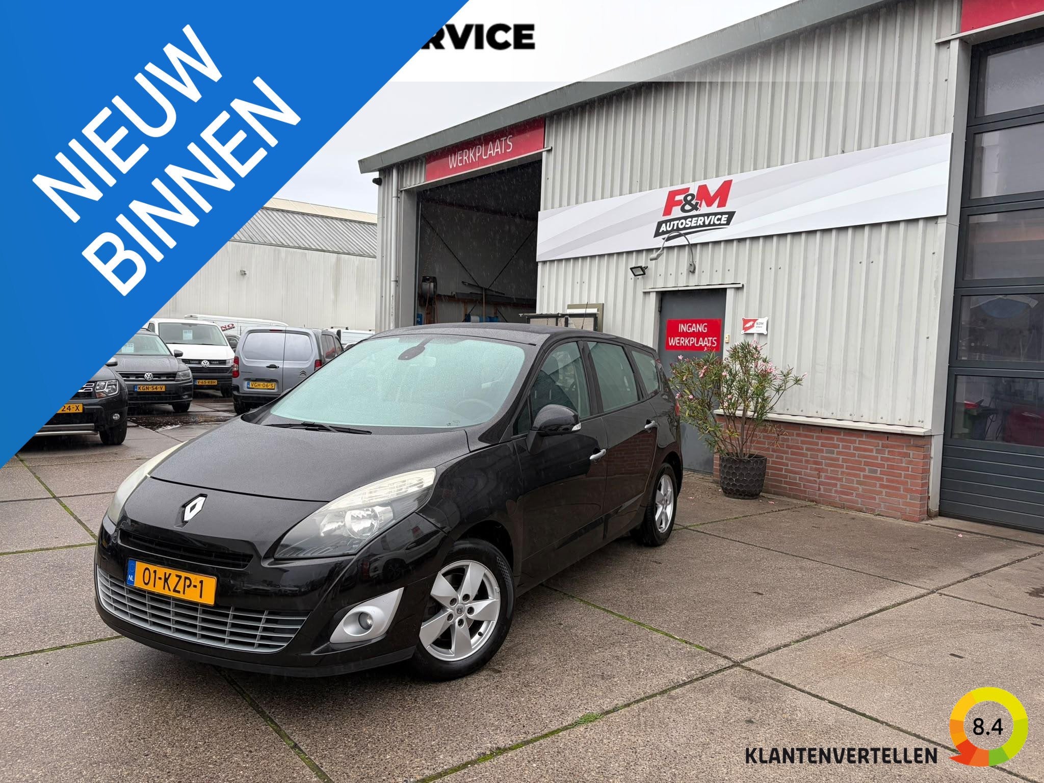 Renault Grand Scénic 1.4 TCe Dynamique Clima, cruise, navi,, Voorwielaandrijving, Stof, Gebruikt, 4 cilinders