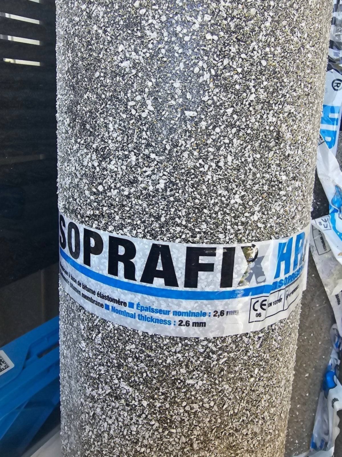 20€ each, 6x1m rolls, 2.6mm thick (x36 rolls) bitumen MUST G, Overige materialen, Zwart, Nieuw, Ophalen of Verzenden
