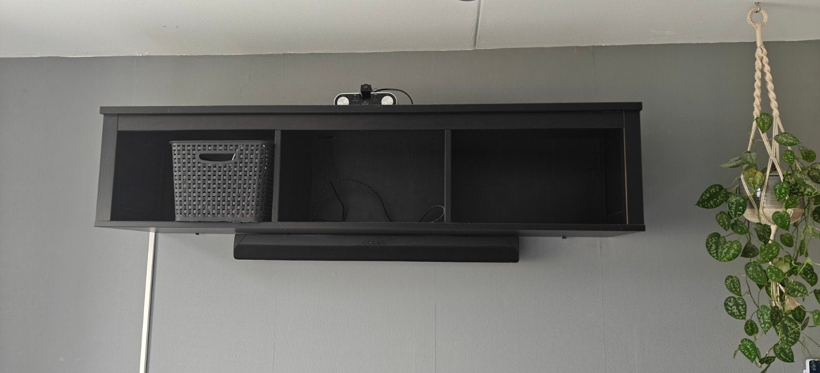 IKEA Hangend Kastje - Zwart, Ophalen, Gebruikt