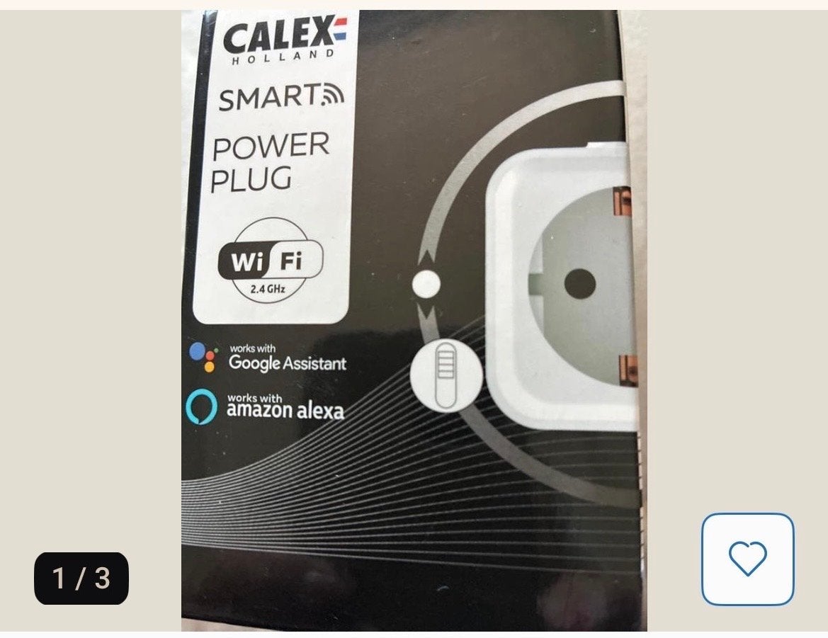 Calex Smart Power Plug - Wifi Stekkerdoos, Ophalen of Verzenden, Nieuw