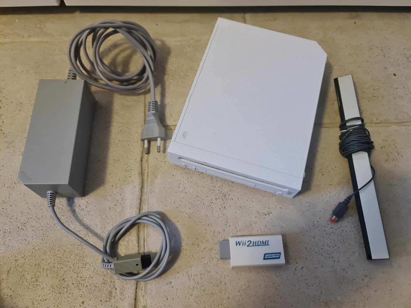 Wii-set: console, 17 spellen, 2 nunchucks, 2 controllers, Ophalen, Gebruikt, Met 2 controllers, Met games