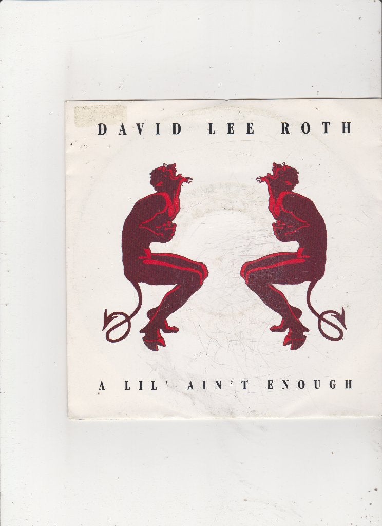 7"Single David Lee Roth - A lil' ain't enough, Cd's en Dvd's, Gebruikt, 7 inch, Single, Dance