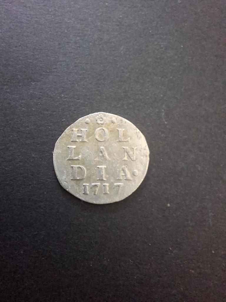 Dubbele stuiver holland 1717, Vóór koninkrijk, Verzenden, Zilver, Overige waardes