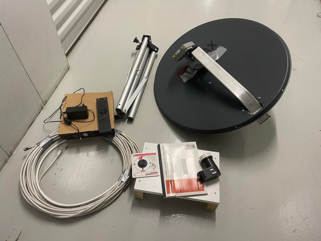 M7 SAT801 Decoder met afstandsbediening en LNB's, Ophalen, Gebruikt, Decoder