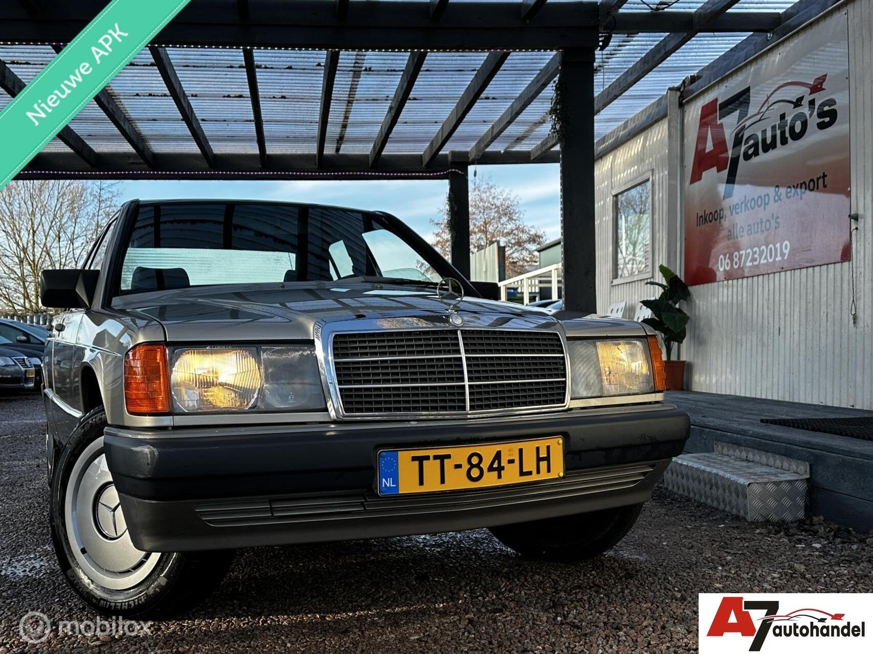 Mercedes 190-serie 2.0 D Nieuwe APK 2 Jaar//Automaat, Auto's, Mercedes-Benz, Automaat, Achterwielaandrijving, 4 cilinders, 1165 kg