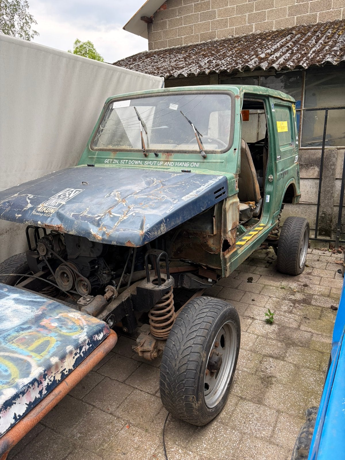Suzuki samurai op landrover assen, Ophalen, Gebruikt, Suzuki