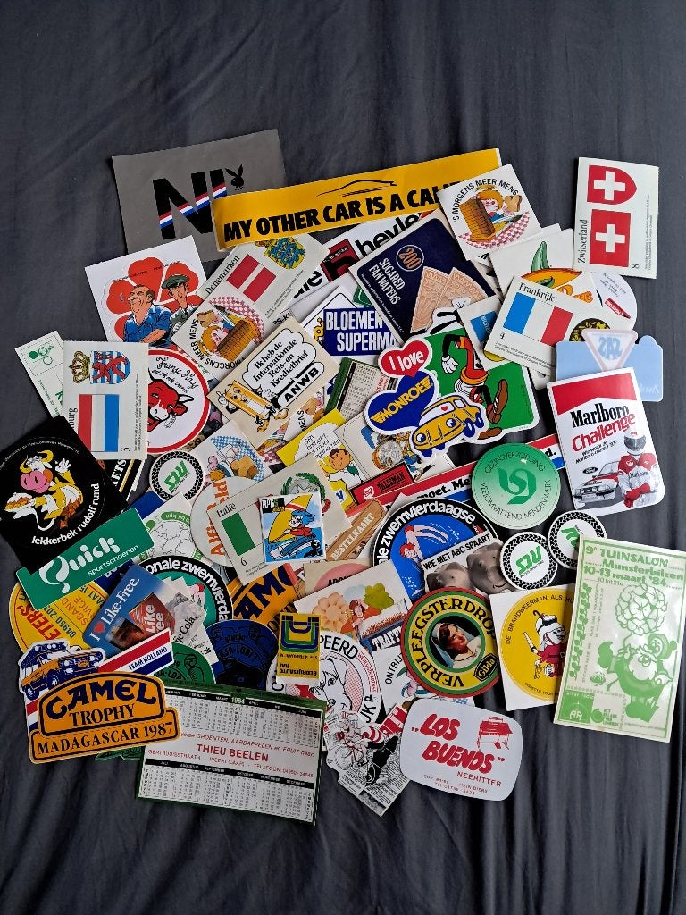 Stickers, Ophalen of Verzenden, Gebruikt