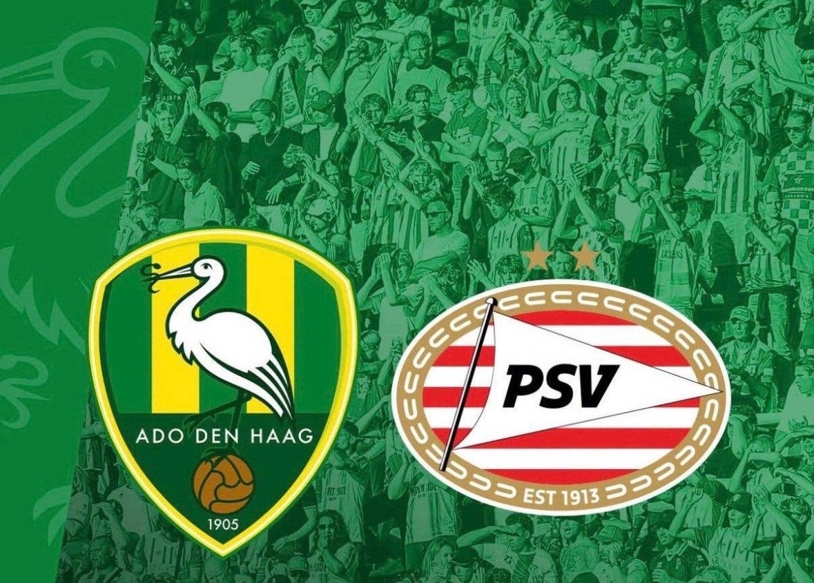 Ado Den Haag - PSV 2x ticket (volw+kind) Vak D