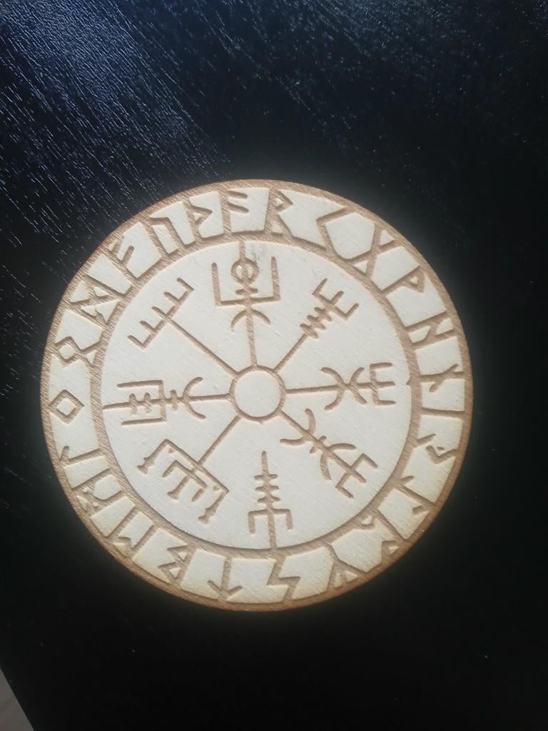 9x Viking Logo Onderzetters - Uniek Design, Ophalen of Verzenden, Nieuw