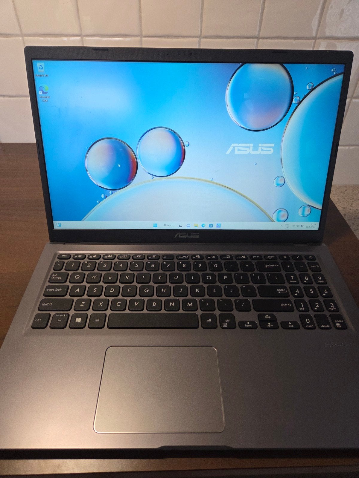 ASUS D515D Laptop, Ophalen, Gebruikt, 2 tot 3 Ghz, 8 GB
