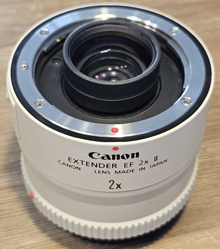Canon EF extender 2x Mark II in zeer mooie staat, Ophalen, Canon, Zo goed als nieuw, Lensdoppen