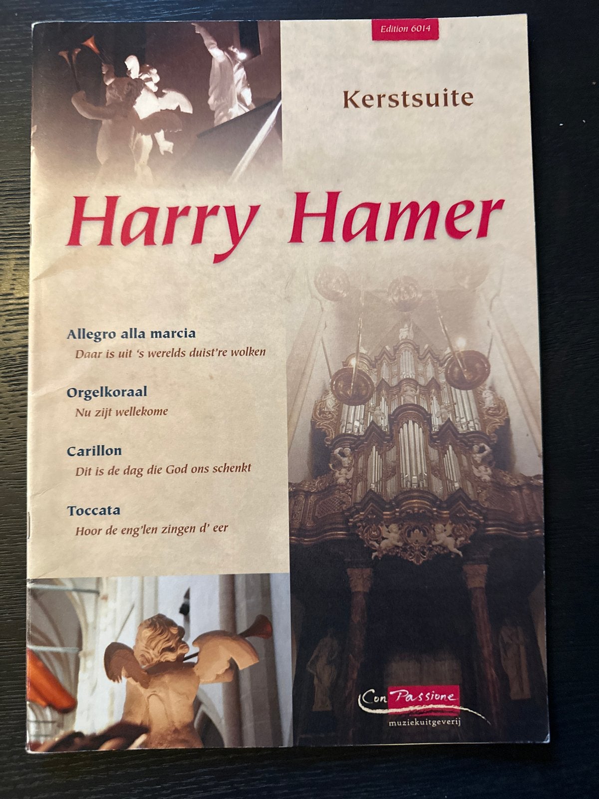 Harry Hamer Kerstsuite - Orgelmuziek, Muziek en Instrumenten, Bladmuziek, Orgel, Klassiek, Ophalen of Verzenden, Zo goed als nieuw