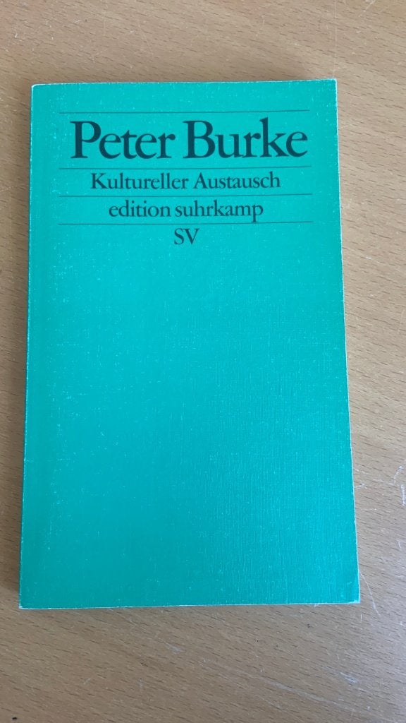 Peter Burke - Kultureller Austausch, Ophalen of Verzenden