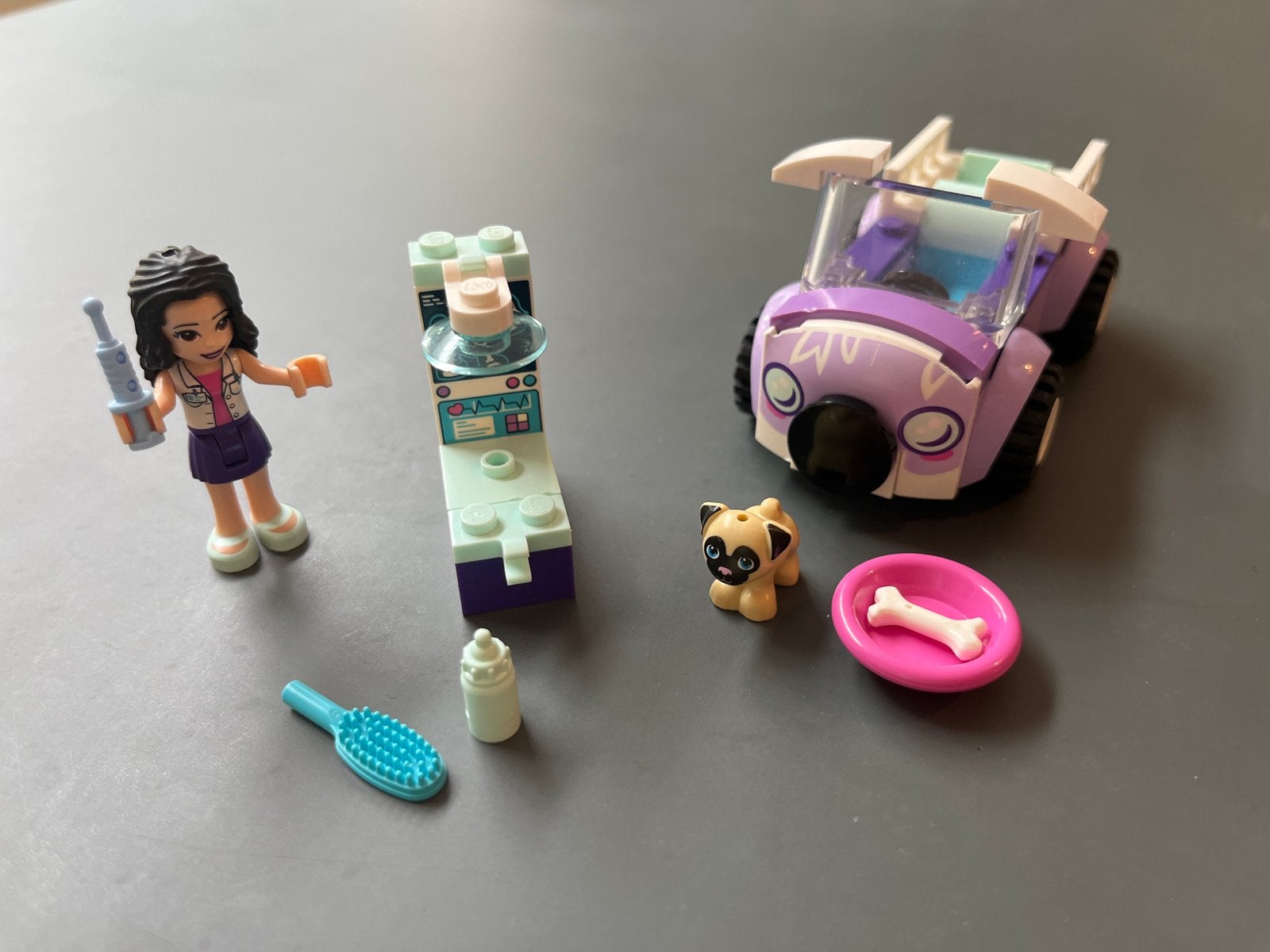 41360 LEGO Friends Emma's mobiele dierenkliniek, Verzenden, Lego, Friends, Zo goed als nieuw