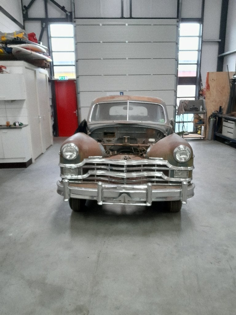 Chrysler Windsor Jubileumuitvoering 1949 Restauratieproject, Auto's, Automaat, 116 pk, Chrysler, Overige kleuren