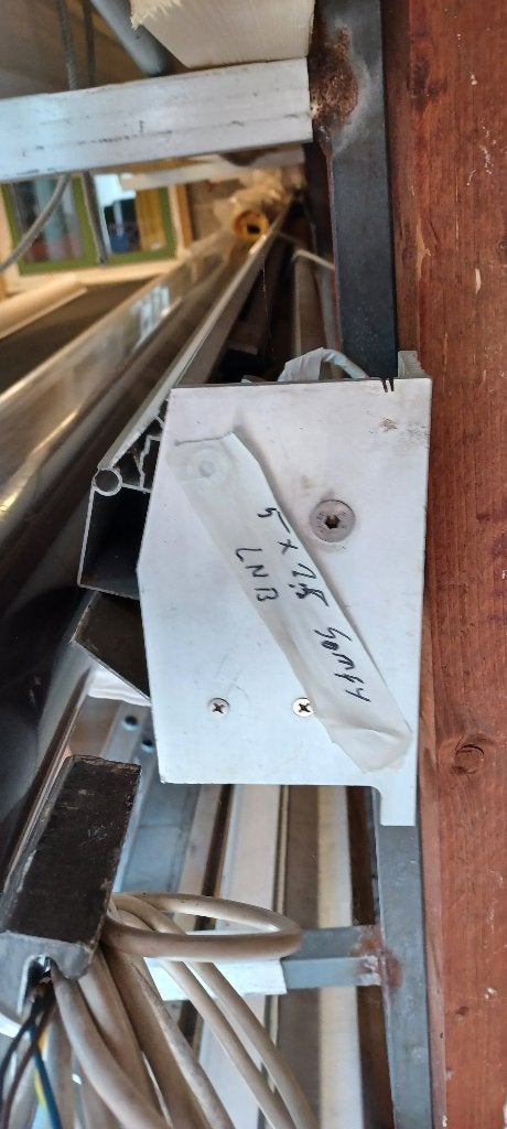 Knikarmschermen gebruikt en NIEUW doek Somfy., Ophalen, Gebruikt, Elektrisch, 150 tot 300 cm