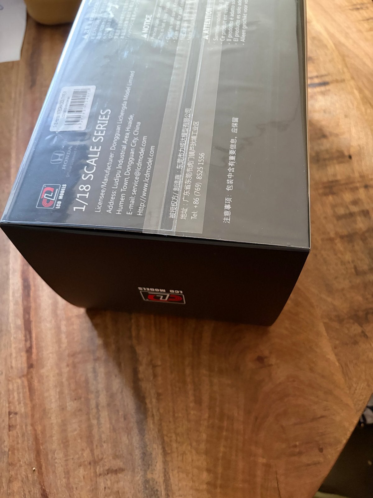 Honda Integra DC5 Type R 1:18 LCD Models Wit Geseald, Ophalen of Verzenden, Nieuw, Auto, Overige merken