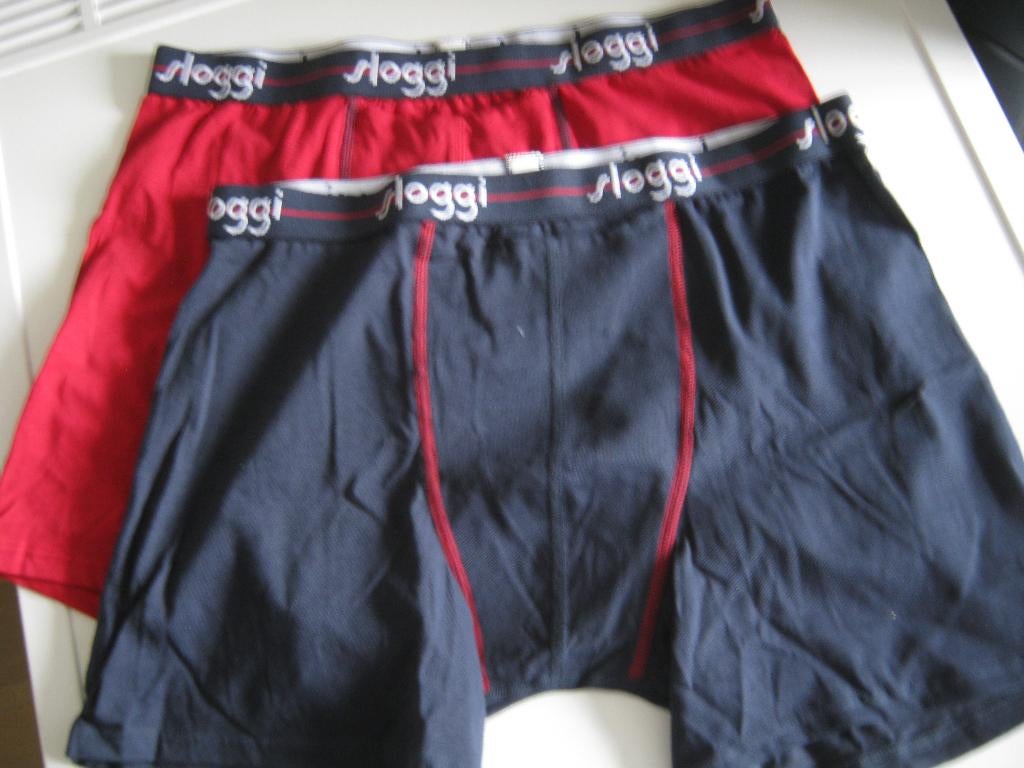 2 Nieuwe Sloggi boxers ., Ophalen of Verzenden, Blauw, Boxer