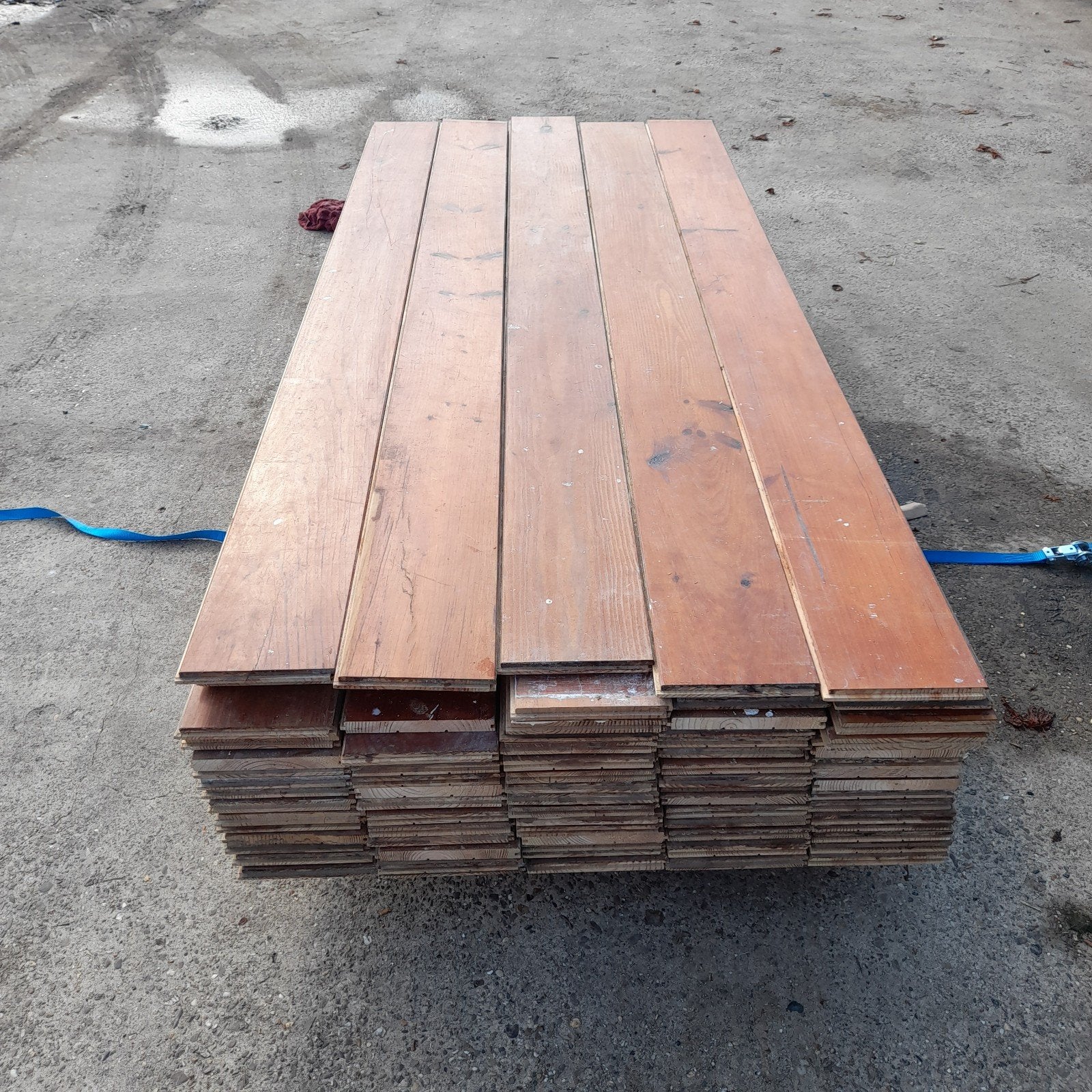 Massief grenen vloer 33 m2 houten vloerdelen, Ophalen, Vloerdelen of -planken, 10 m² of meer, Nvt