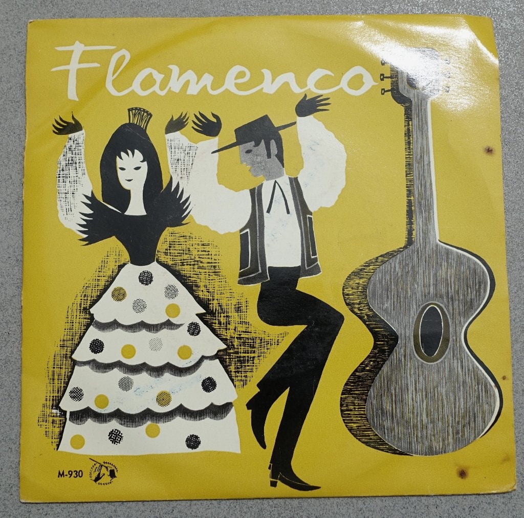 Flamenco Zigeuner- Pepe de Almeria en zijn ensemble - EP, EP, Wereldmuziek, 7 inch, Ophalen of Verzenden