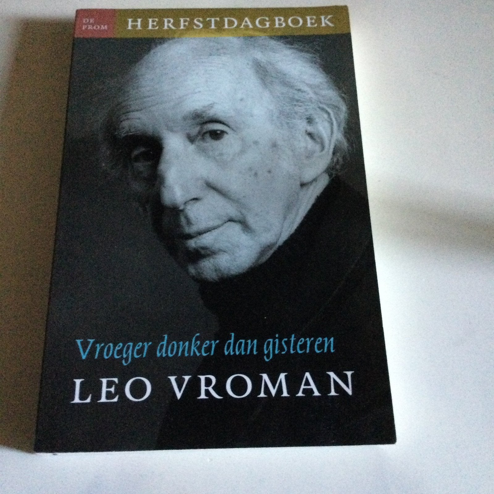 LEO VROMAN. VROEGER DONKER DAN GISTER. HERFSTDAGBOEK, Ophalen of Verzenden, Gelezen